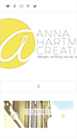 Mobile Screenshot of annahartman.com